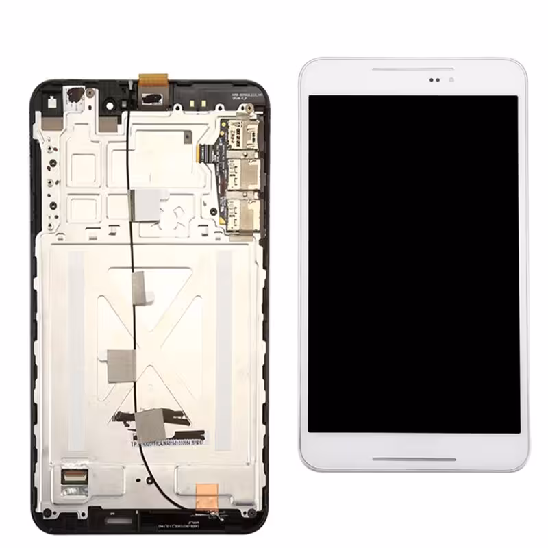 ال سی دی فون پد 8 سفید با فریم ایسوس LCD Asus Fonepad 8 WHITE FRAME