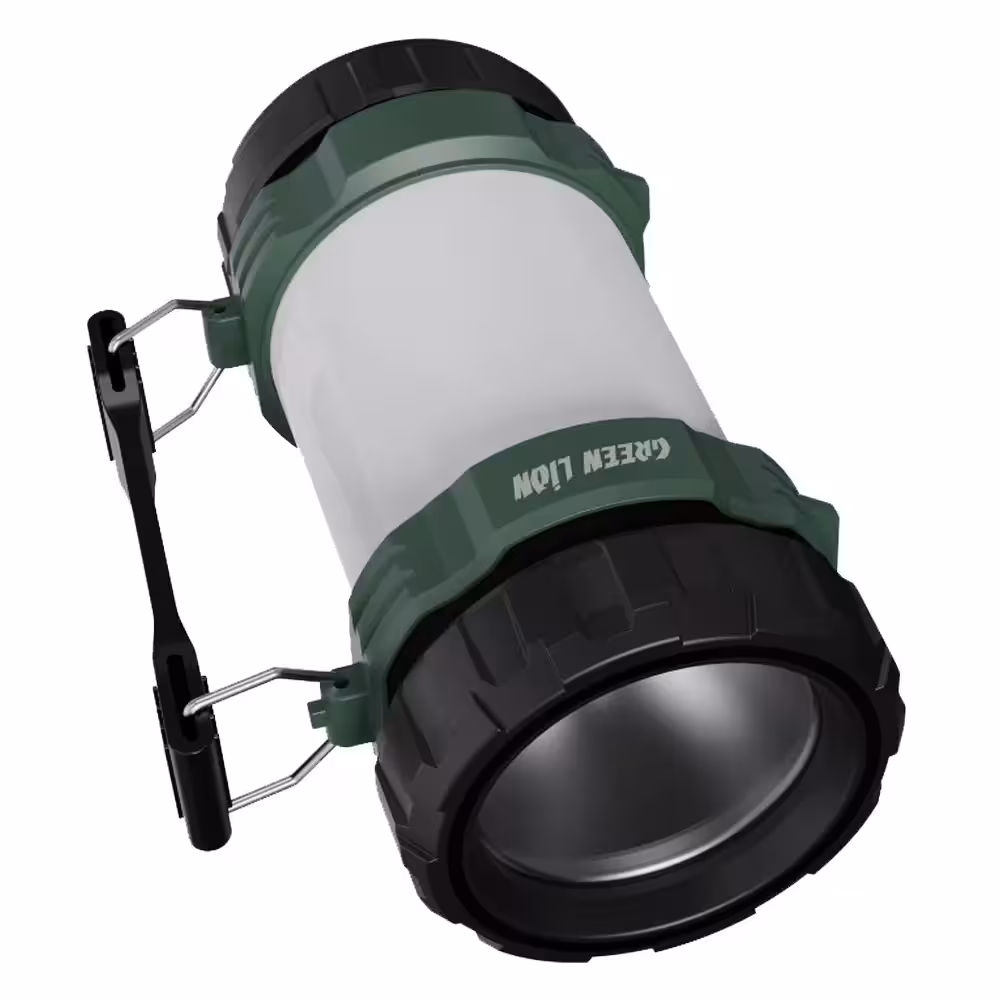 چراغ کمپینگ دو کاره گرین لاین Green Lion 2 in 1 Camping Light برد 200 متر