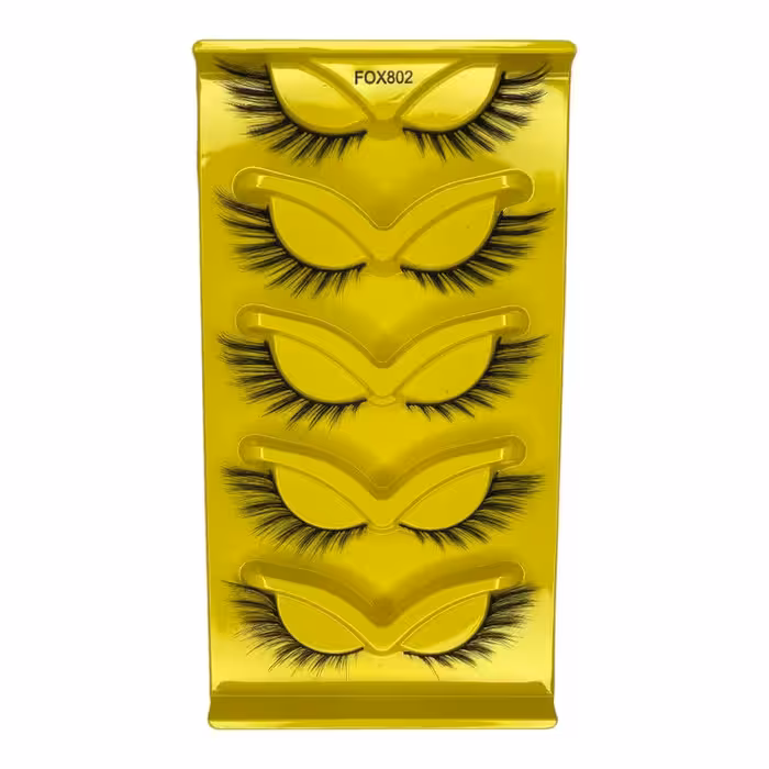 مژه مصنوعی مدل Fox 802 مجموعه 5 عددی