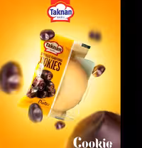 کلوچه 90 گرمی تکنان خرمایی بسته 40 جفت