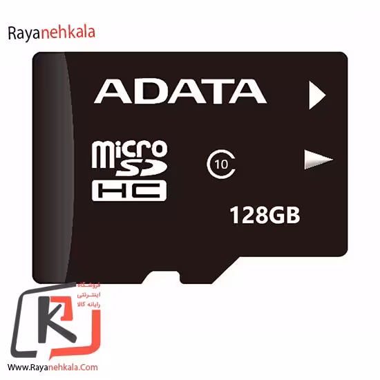 کارت حافظه‌ microSDHC ای دیتا مدل Premier کلاس 10 استاندارد UHS-I V10 سرعت 100MBps ظرفیت 128 گیگابایت