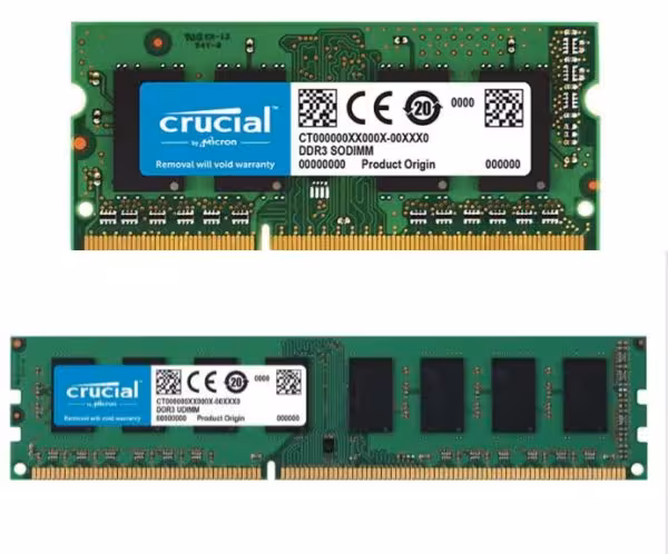 رم کامپیوتر RAM 8GB 1333 CRUCIAL