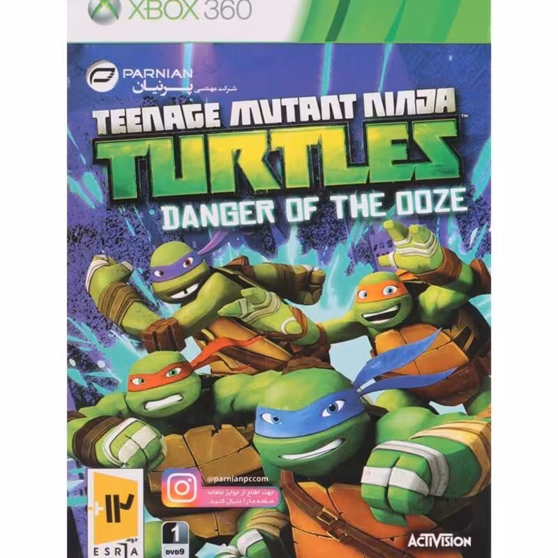 بازی ایکس باکس Teenage Mutant Ninja Turtles Danger of the Ooze XBOX 360