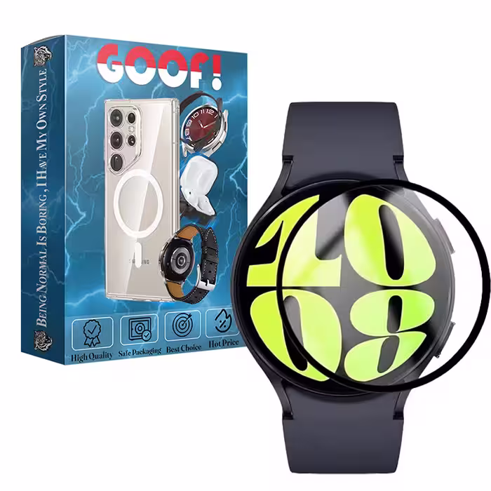 محافظ صفحه نمایش نانو گوف مدل PMMA Protector مناسب برای ساعت هوشمند سامسونگ Galaxy Watch 6 44mm