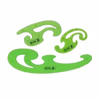 ست شابلون پیستوله 3 عددی فابل کد FB429