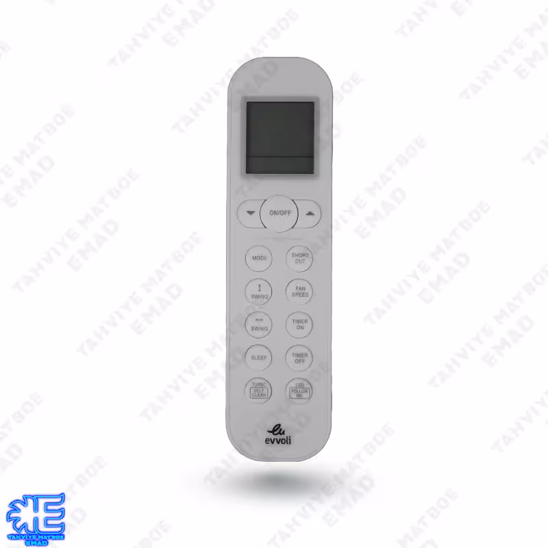 ریموت کنترل کولرگازی ایوولی evvoli