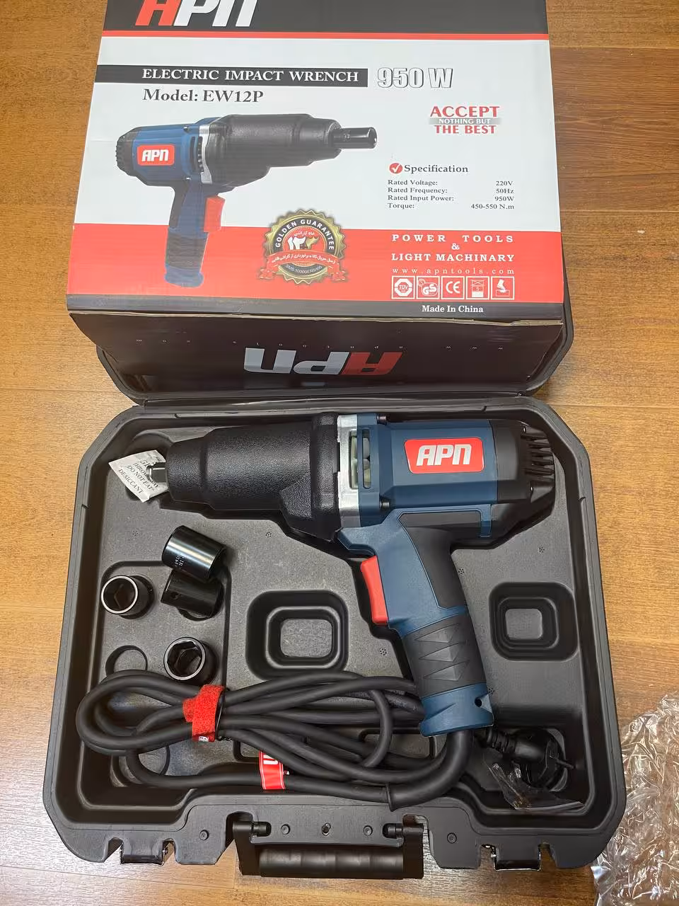 بکس برقی 550نیوتن 950وات مدلEW12P ای پی ان APN