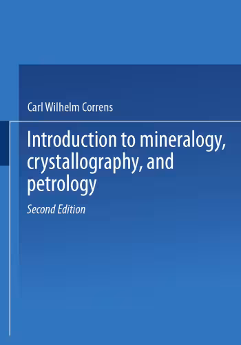 خرید و دانلود نسخه کامل کتاب Introduction to Mineralogy: Crystallography and Petrology