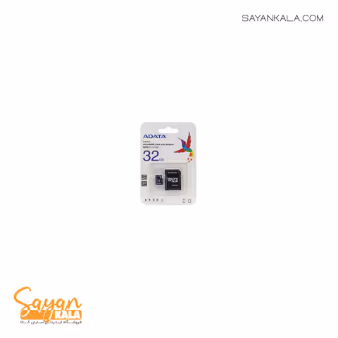کارت حافظه میکرو اس دی ای دیتا مدل Memory card ADATA Micro SD UHS I R80 W25 32GB