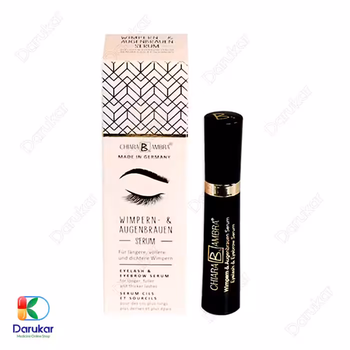 سرم تقویت کننده مژه و ابرو کیارا آمبرا 6 میلی لیتر
