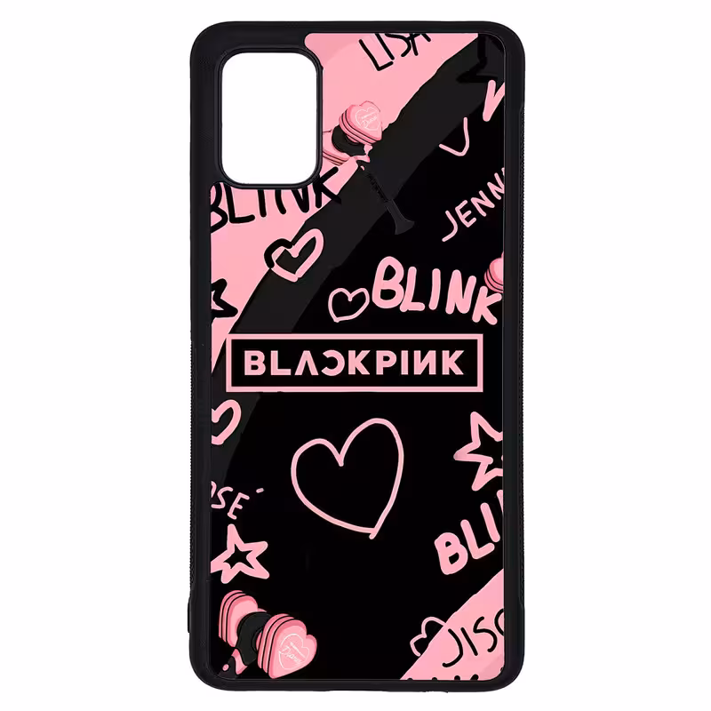 کاور طرح بلک پینک Black Pink کد G-211 مناسب برای گوشی موبایل سامسونگ Galaxy A51 | دیجی قاب دونی