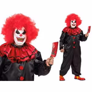 لباس دلقک مشکی کد 05