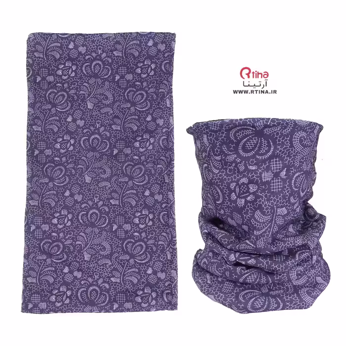 دستمال سر زمستانه داخل پلار مدل گردنی