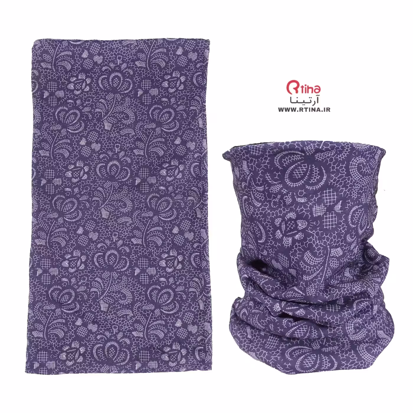 دستمال سر زمستانه داخل پلار مدل گردنی