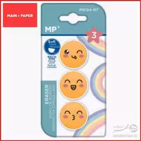 بلیستر سه عددی پاک کن و سرمدادی طرح شکلک مدل pg154-07