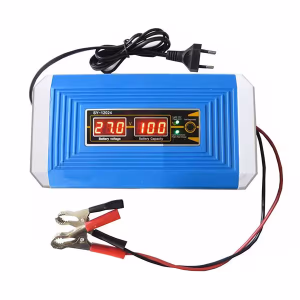 شارژر باتری 12 و 24 ولت هوشمند 10 آمپر