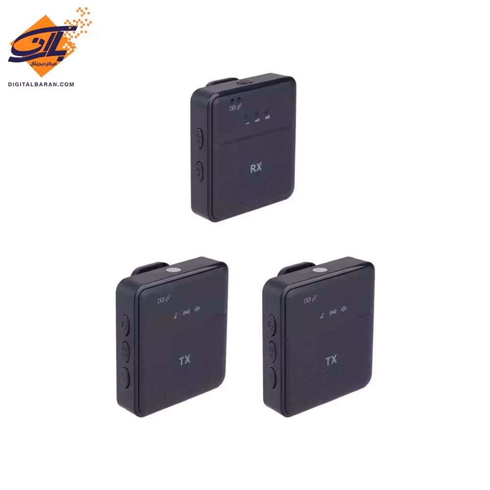 میکروفن حرفه ای بی‌سیم مدل SX9 3in1 (اورجینال)