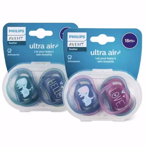 پستانک 18  طرح hello و فیل اونت Avent