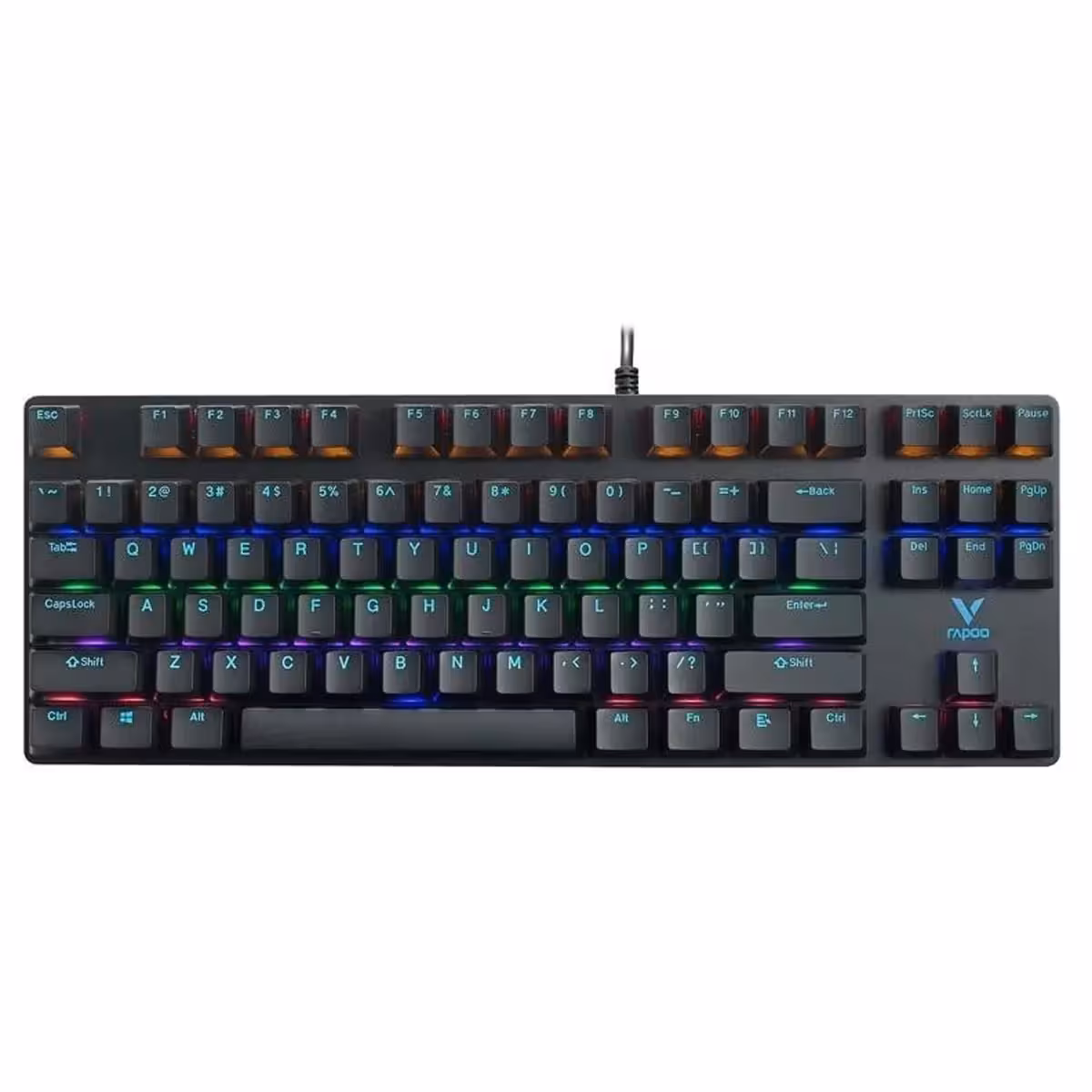 کیبورد گیمینگ رپو مدل Rapoo v500pro-87
