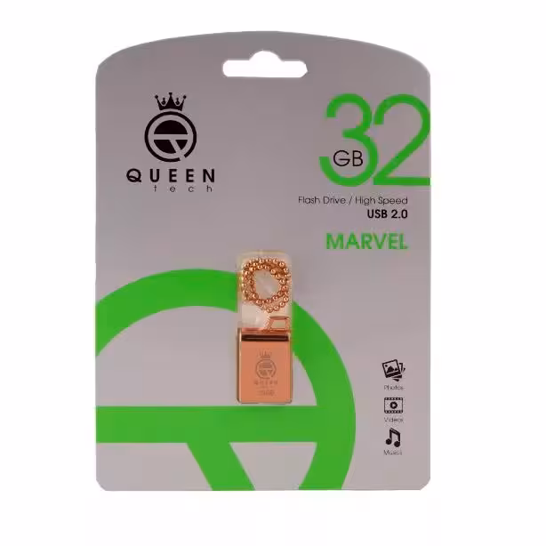فلش مموری کوئین تک مدل MARVEL ROSE ظرفیت 32 گیگابایت