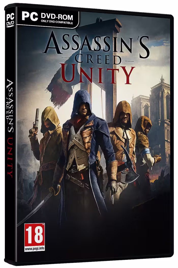 بازی Assassin's Creed Unity نسخه کامل 9 DVD برای کامپیوتر