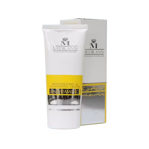 کرم مرطوب کننده و روشن کننده مدیلن مدل Vitamin Cحجم 30 میلی لیتر