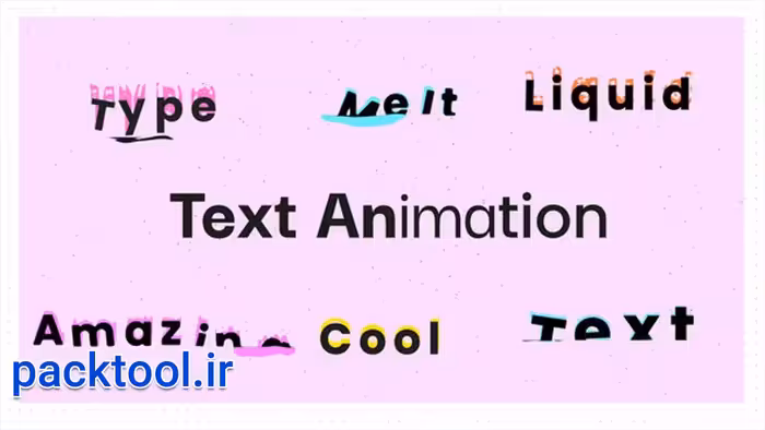 دانلود پروژه آماده متن متحرک پریمیر پرو Text Animation - پک تول