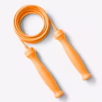 طناب ورزشی دمیوس – دکتلون Domyos 3 m Orange Adjustable Jump Rope – Rubber Handle