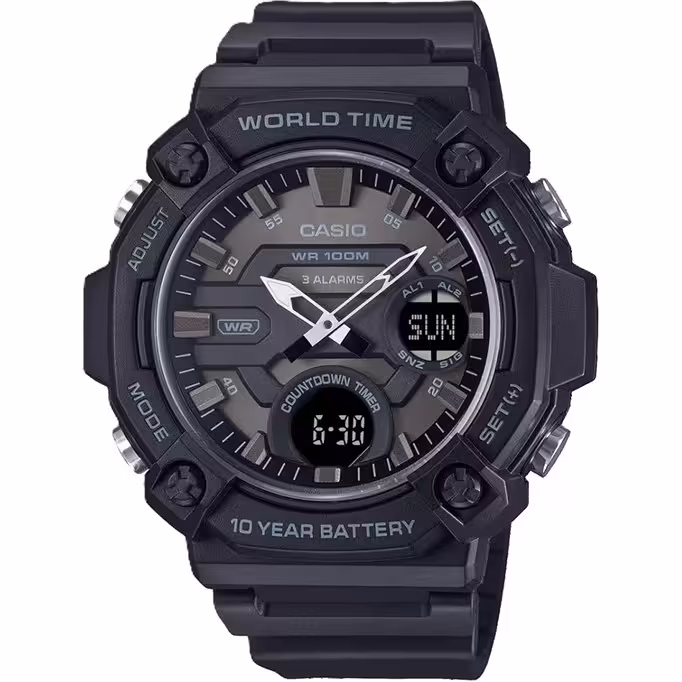 ساعت مردانه کاسیو مدل CASIO AEQ-120W-1BVDF