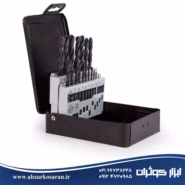 ست مته آهن 19 عددی با باکس فلزی میلواکی Milwaukee مدل 4932352468