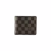 کیف پول لوئیز ویتون مشکی طوسی 14206 (LV Louis Vuitton)