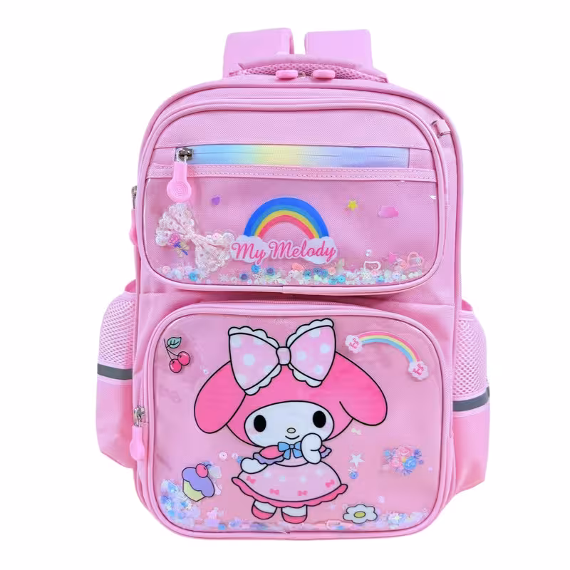 کوله پشتی مدرسه مدل کرومی و ملودی کد 8565 | چاوه