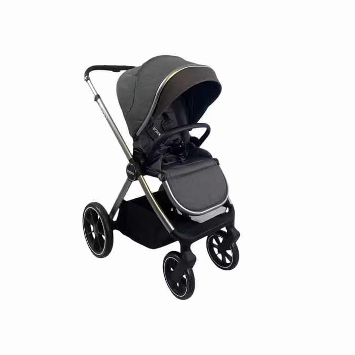 سرویس کالسکه و کریر ببکو Bebeko‬ طوسی مدل Janet New