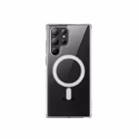 کاور گوشی مگ سیف شفاف سامسونگ S21 Ultra