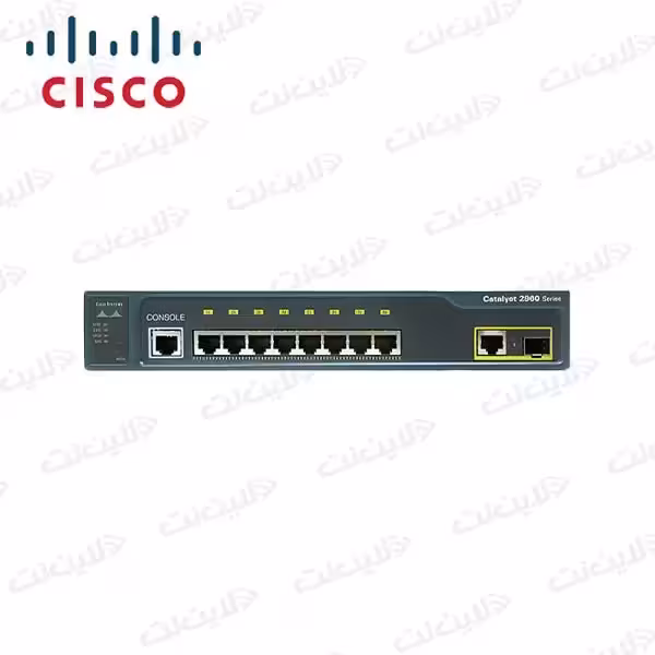 سوئیچ 8 پورت سیسکو مدل Cisco WS-C2960-8TC-L