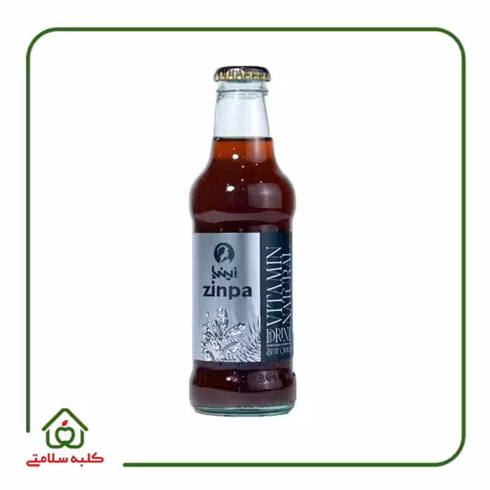 نوشیدنی گازدار زینپا طلایی