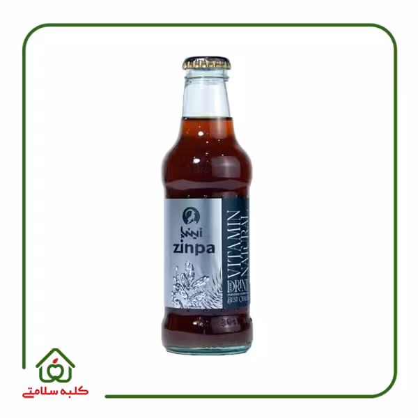 نوشیدنی گازدار زینپا طلایی