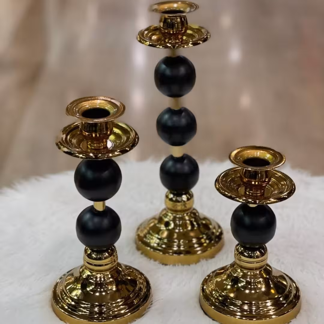 جاشمعی سه سایز توپی