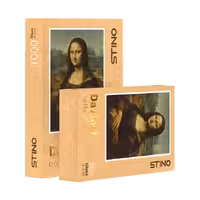 پازل شیشه ای استینو 1000 تکه طرح داوینچی (کد 10103)،(باجعبه)