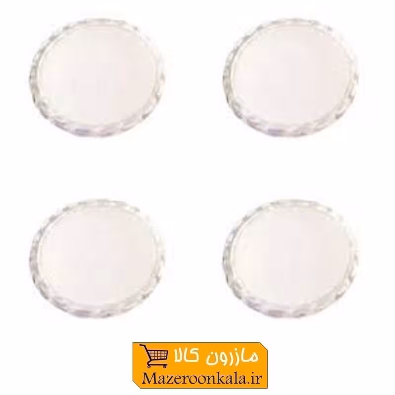 پد زیر پایه مبل پلاستیک شفاف و نشکن 4 و 24 عددی HFM-008