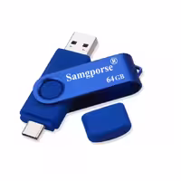 فلش مموری سمگپرس مدل OTG USB Type C ظرفیت 64 گیگابایت