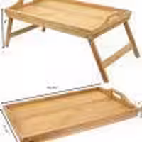 میز صبحانه و لپتاب بامبو GREENCO