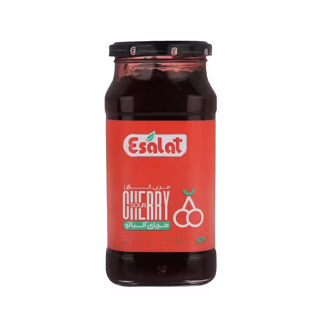 مربا آلبالو شیشه ای اصالت 750 گرمی