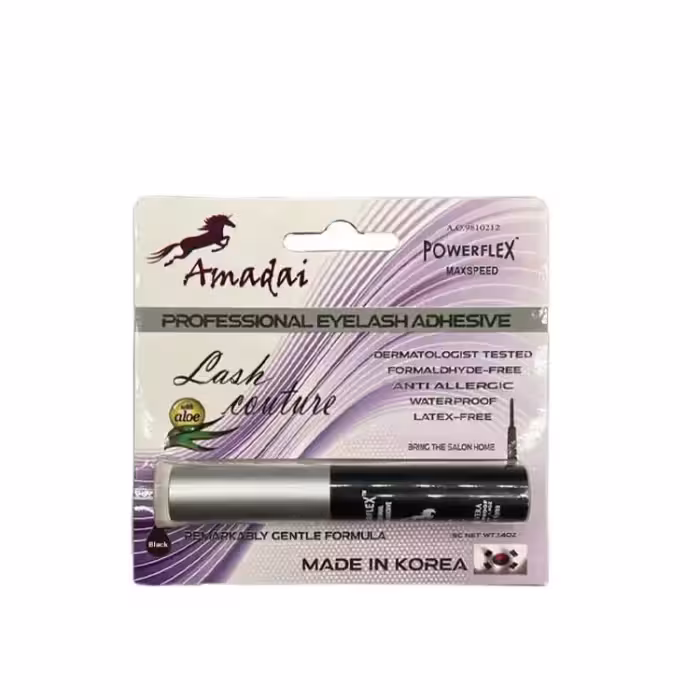 چسب مژه برس دار مشکی آمادای 5 گرمی