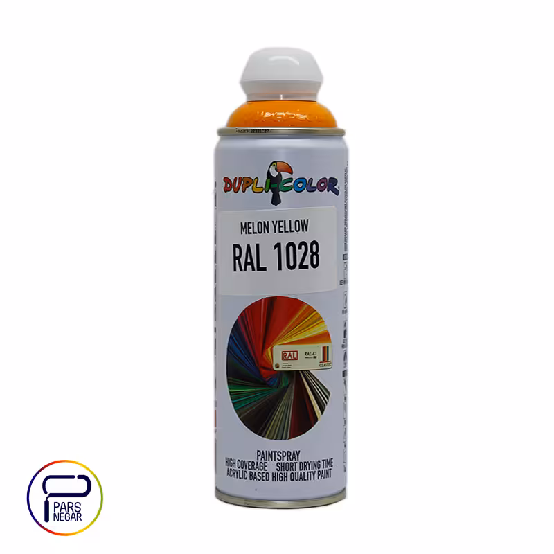 اسپری دوپلی کالر زرد ملونی رال 1028