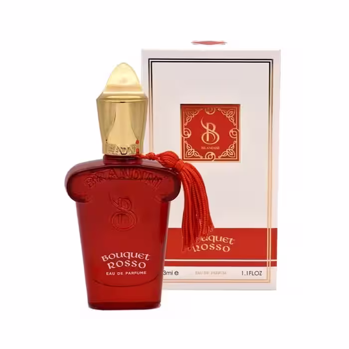 عطر ادکلن جیبی زنانه برندینی بوکت رز BRANDINI BOUQUET ROSSO 33 ML