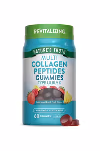 پاستیل وگان مولتی کلاژن Nature's Truth ـ بسته 60 عددی