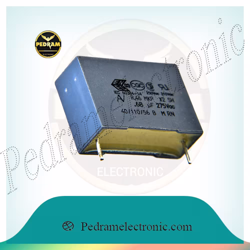 خازن ام کا تی 680 نانو فاراد 275 ولت | 680NF 275V MKT