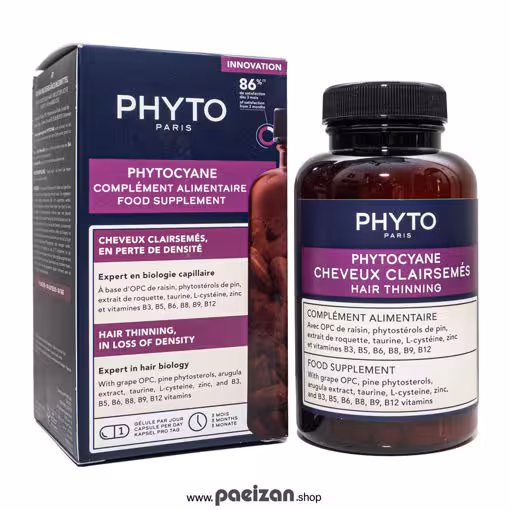 مکمل ضد ریزش موی هورمونی و ارثی فیتوسیان فیتو 84 عددی