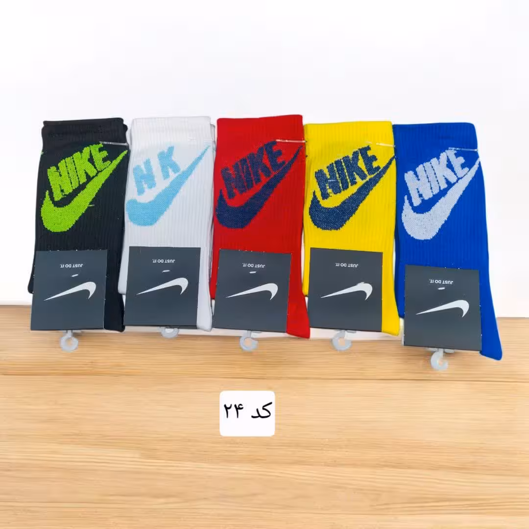 جوراب ساقدار کش انگلیسی فانتزی پنبه ترک کد 24